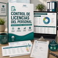 👩‍💼Control de Licencias del Personal: Seguimiento Editable + Resumen Mensual